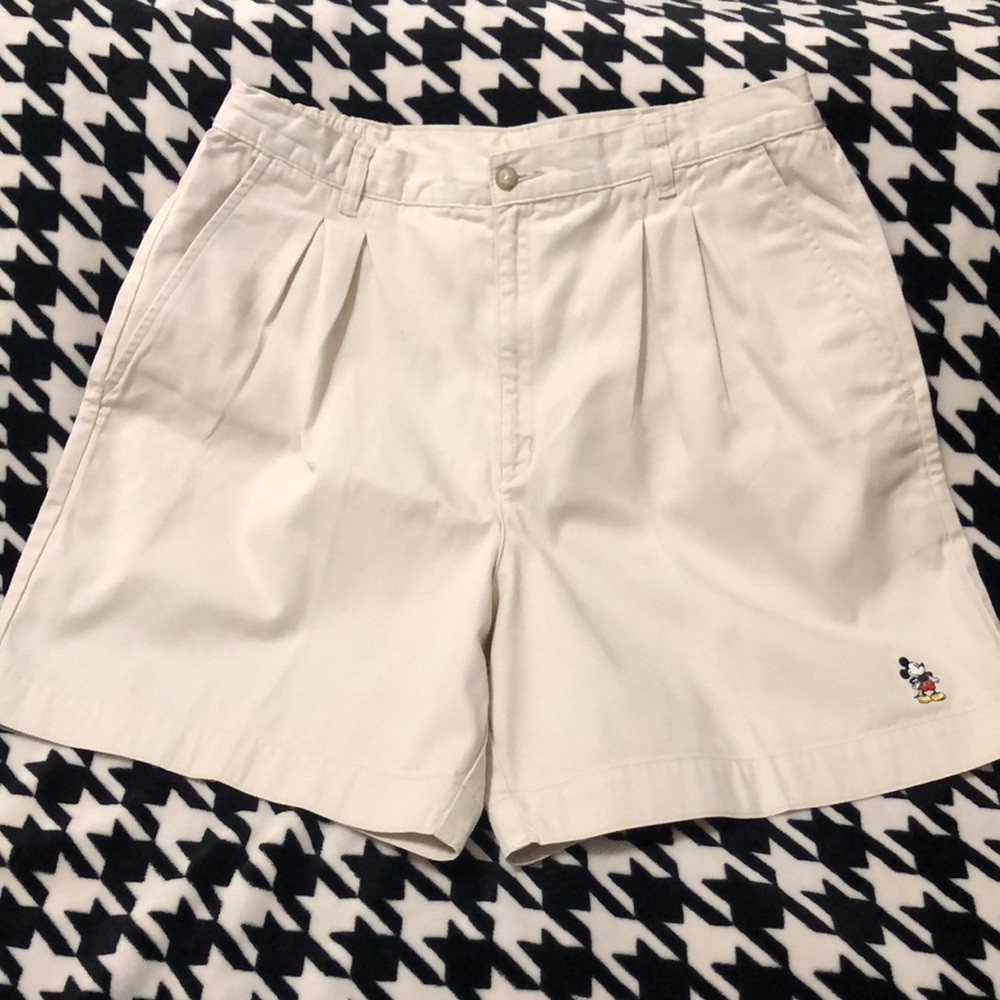 Ladies Disney Front Pleated Walking Shorts - Picture 9 of 9